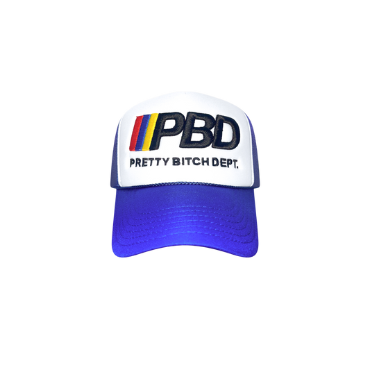 P.B.D TRUCKER HAT (BLUE)