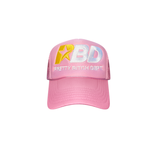 P.B.D TRUCKER HAT (PINK)