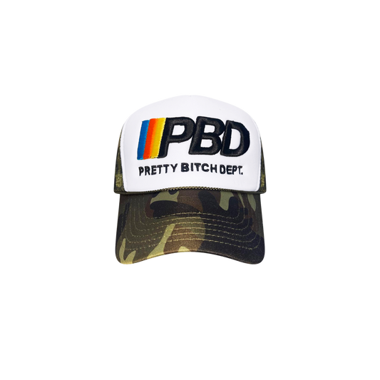 P.B.D TRUCKER HAT (CAMO)